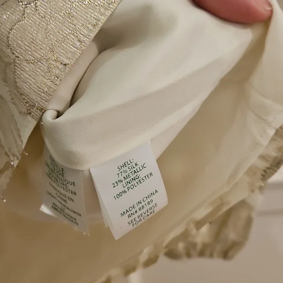 BNWT Lilly Pulitzer Giana Long Sleeve Silk Top M - Picture 3 of 8